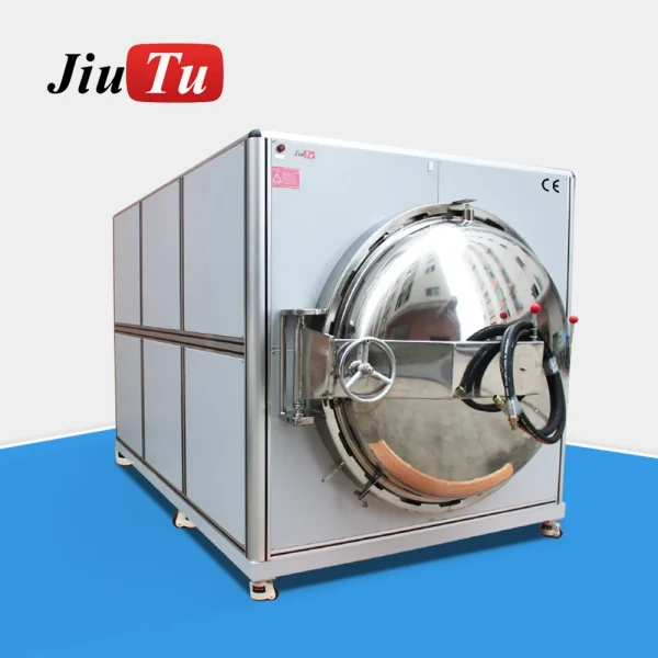 Segmented Temperature Pressure Air Bubble Removing Machine for Electronics Optoelectronics Industry