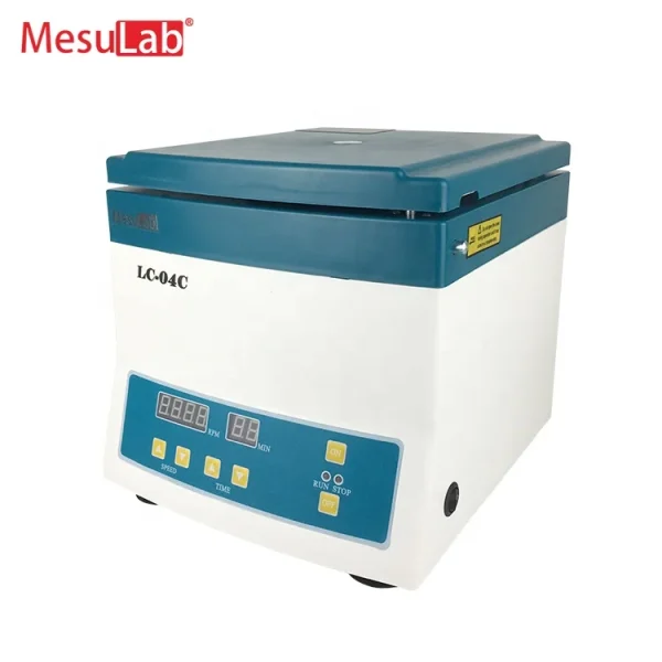MesuLab Digital Lab Plasma Industrial Low Speed Centrifuge Machine 4000rpm Table Top Manufactured with Low Cost Cheap Price Sale