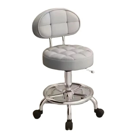 Beauty Stool Lifting Pulley Rotating Eyelash Stool Laboratory Circular Chair